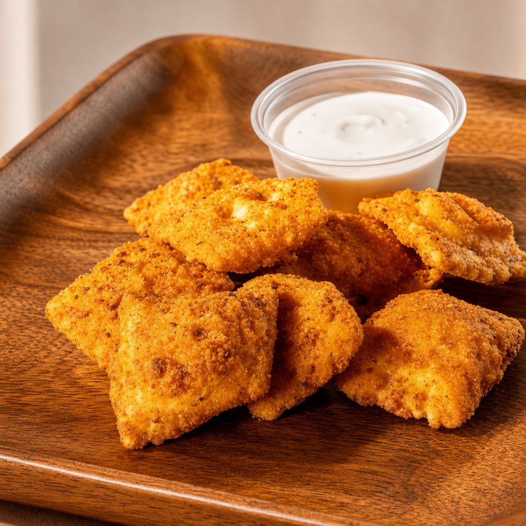 Breaded Cheese Ravioli.