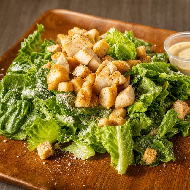Chicken Caesar Salad.
