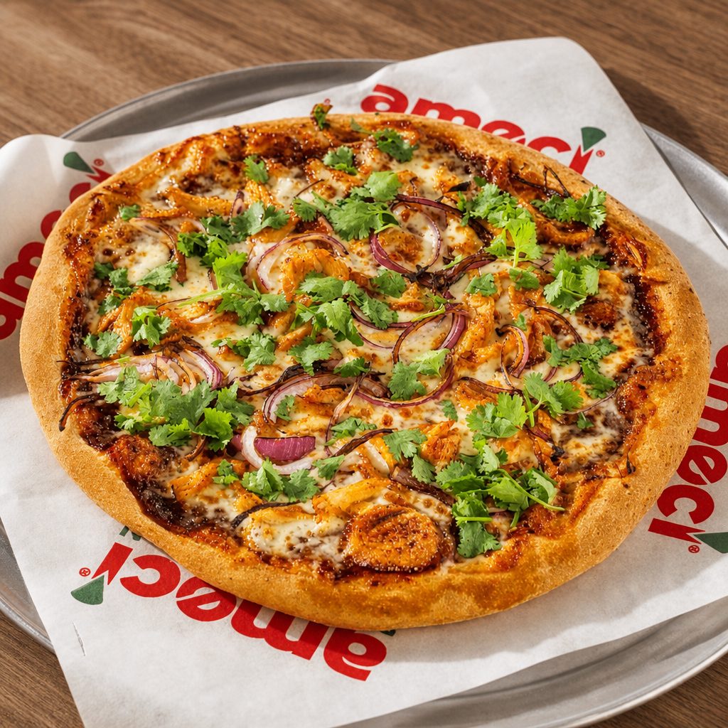 BBQ Chicken Pizza (12" Medium (6 Slices)).