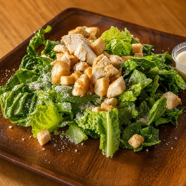 Grilled Chicken Caesar Salad.