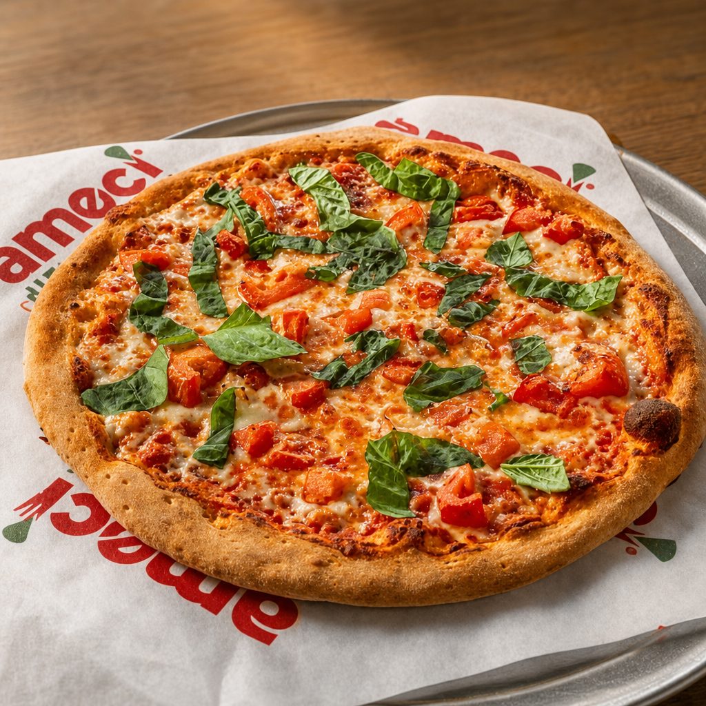 Margherita Pizza (12" Medium (6 Slices)).